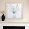 Vase of Grass II White Framed Print Wall Art