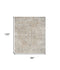 8' X 10' Beige Oriental Power Loom Washable Area Rug