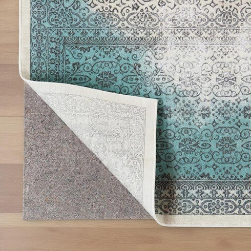 2' x 4' Gray Non Slip Rug Pad