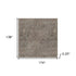 12' x 15' Gray Non Slip Rug Pad