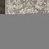 8' X 10' Gray Damask Power Loom Area Rug