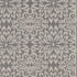 7' Gray Floral Power Loom Runner Rug