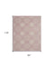 8' X 10' Pink Floral Power Loom Area Rug