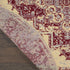 8' X 10' Cream Damask Power Loom Area Rug