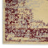 8' X 10' Cream Damask Power Loom Area Rug