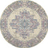 8' X 10' Pink Damask Power Loom Area Rug