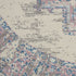 8' X 10' Pink Damask Power Loom Area Rug