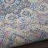 8' X 10' Pink Damask Power Loom Area Rug
