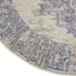 8' X 10' Pink Damask Power Loom Area Rug