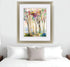 Sunny Path III Gold Framed Print Wall Art
