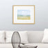 Watercolour II Gold Framed Print Wall Art