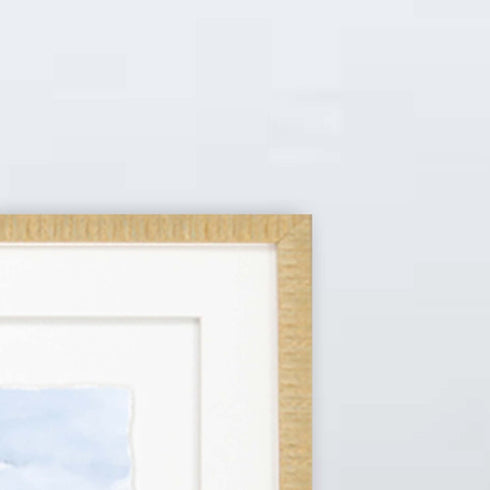 Watercolour II Gold Framed Print Wall Art