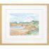 Watercolour IV Gold Framed Print Wall Art