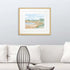 Watercolour IV Gold Framed Print Wall Art