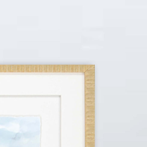 Watercolour IV Gold Framed Print Wall Art