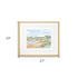 Watercolour IV Gold Framed Print Wall Art