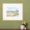 Watercolour IV Gold Framed Print Wall Art