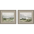 Set Of Two Reservoir Brown Framed Print Wall Art