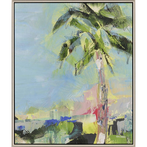 Good Morning Beautiful Silver Floater Frame Print Wall Art