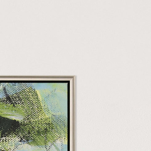 Good Morning Beautiful Silver Floater Frame Print Wall Art