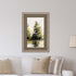 Evergreen Silver Framed Print Wall Art