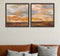 Set Of Two High Desert Sky Black Framed Print Wall Art