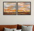 Set Of Two High Desert Sky Black Framed Print Wall Art