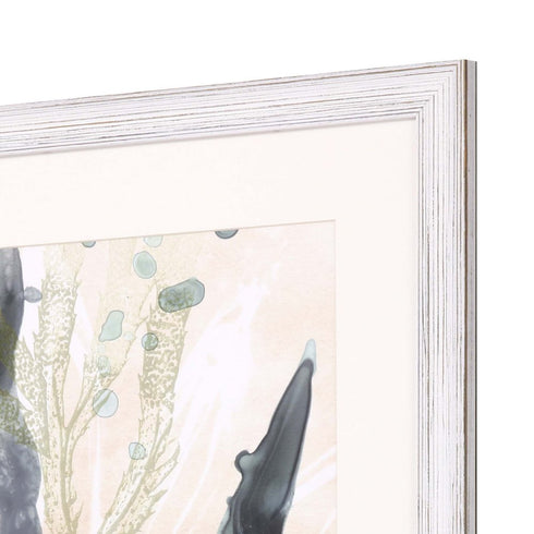 Vintage Ocean Jewels I White Framed Print Wall Art