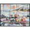 Leschi Evening Black Floater Frame Print Wall Art
