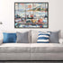 Leschi Evening Black Floater Frame Print Wall Art