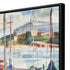 Leschi Evening Black Floater Frame Print Wall Art