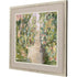 Garden Delight Lane Gold Framed Print Wall Art