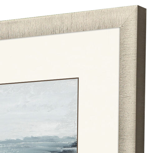 Echoes of the Sea Gold Framed Print Wall Art