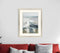 Echoes of the Sea Gold Framed Print Wall Art