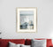 Echoes of the Sea Gold Framed Print Wall Art