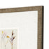 Set Of Three Antique Botanical II Gold Framed Print Wall Art
