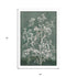Delicate Tree I White Framed Print Wall Art