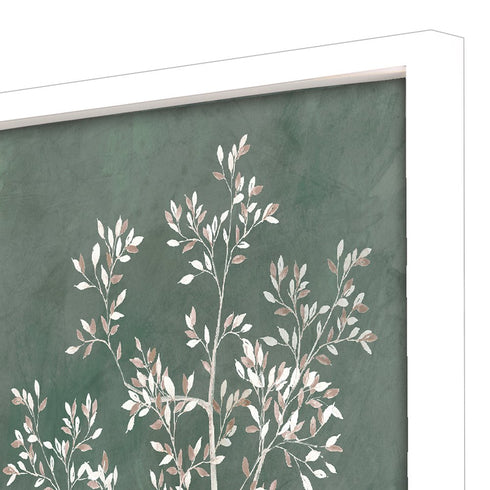 Delicate Tree I White Framed Print Wall Art