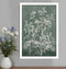Delicate Tree I White Framed Print Wall Art