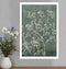 Delicate Tree II White Framed Print Wall Art
