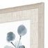 Set Of Two Gray Botanical White Framed Print Wall Art