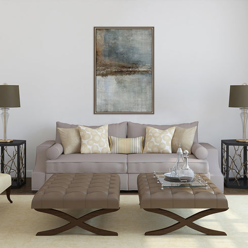 Wednesday Silver Floater Frame Print Wall Art