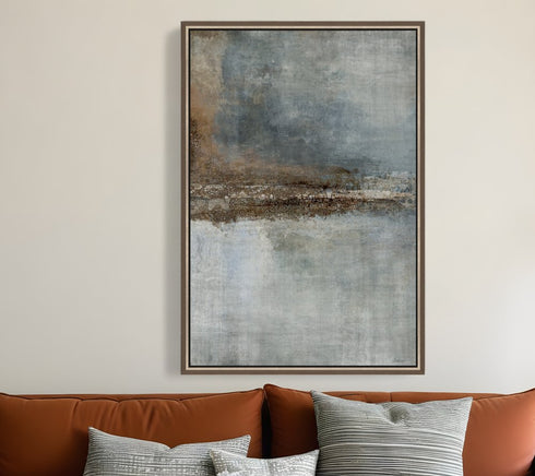 Wednesday Silver Floater Frame Print Wall Art