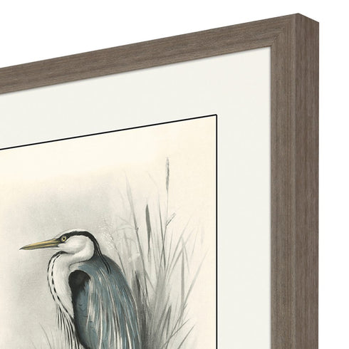 Set Of Four Birds Brown Framed Print Wall Art