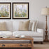 Birch Forest II Brown Framed Print Wall Art