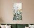 Rustic Garden I Silver Floater Frame Print Wall Art