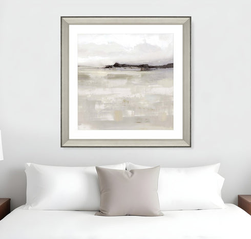 Dylife View Silver Framed Print Wall Art