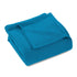 Queen Azure Cotton Waffle Weave Blanket