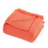 Queen Coral Cotton Waffle Weave Blanket
