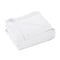 Queen White Cotton Waffle Weave Blanket